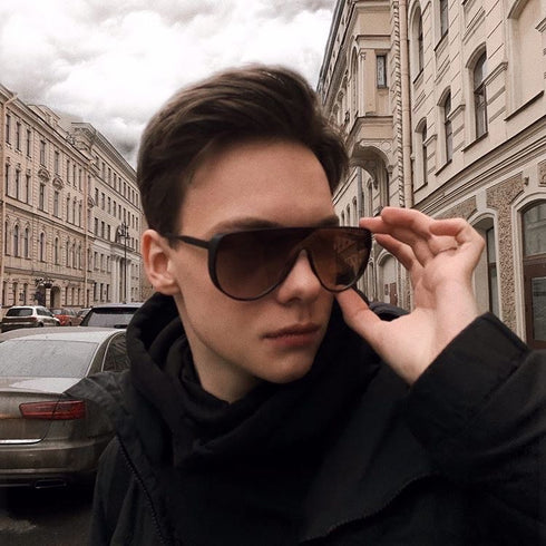 Oversized PC or CP Men's Sunglasses Gabia